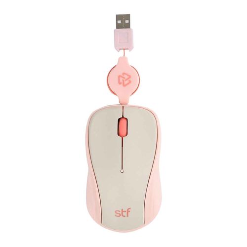 Mouse alámbrico Viva rosa st-m67767