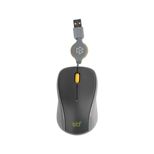 Mouse alámbrico Viva negro st-m67774