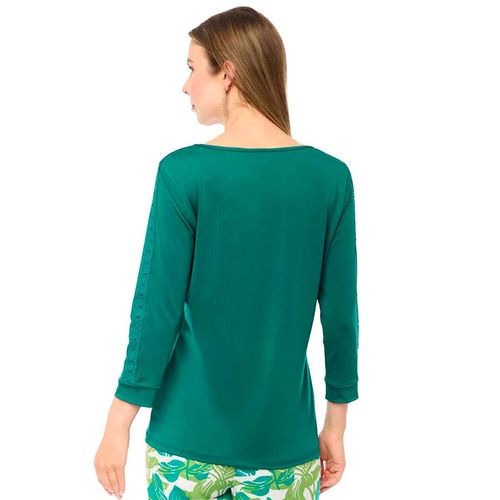 Blusa Alexis verde para dama 58250303