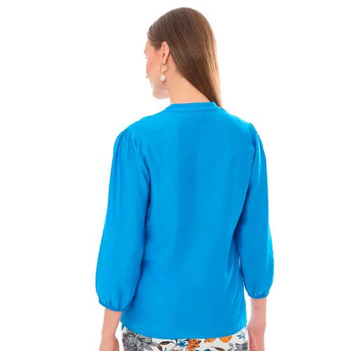 Blusa Alexis azul para dama 48250401A