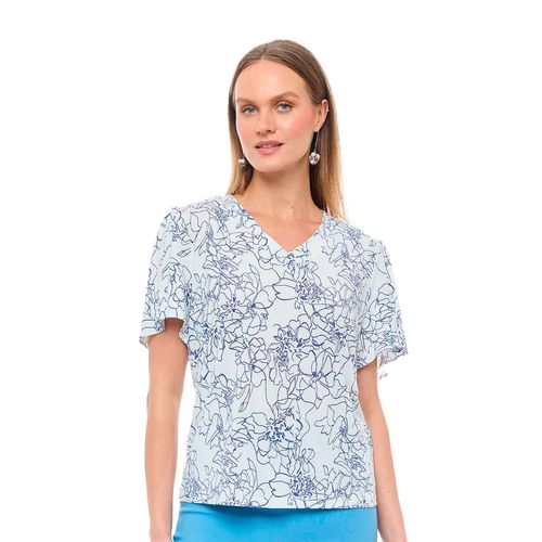 Blusa Alexis blanco para dama 58250508