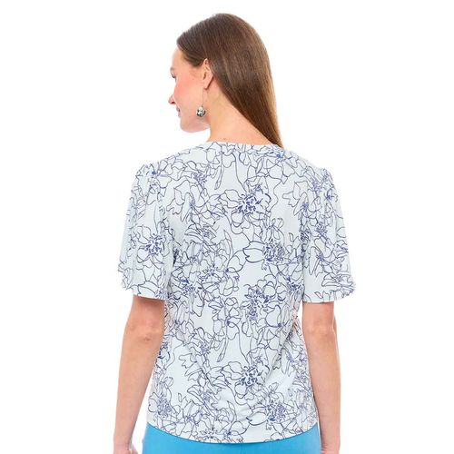 Blusa Alexis blanco para dama 58250508