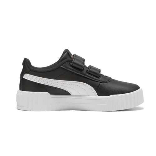 Tenis casual Puma negro para niña 401478 03