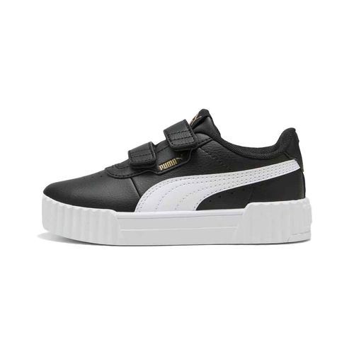 Tenis casual Puma negro para niña 401478 03
