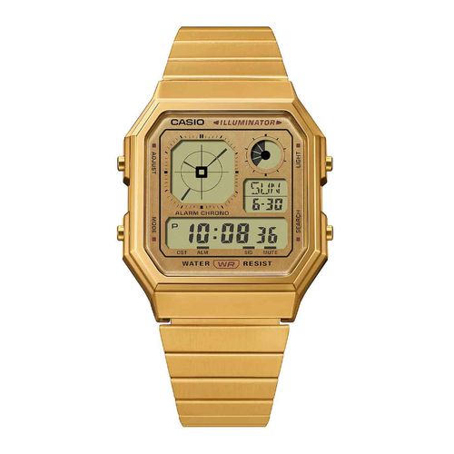 Reloj Casio unisex dorado A130WEG-9ACF