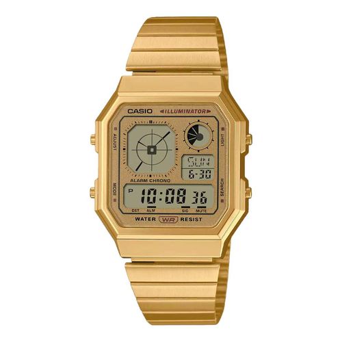 Reloj Casio unisex dorado A130WEG-9ACF