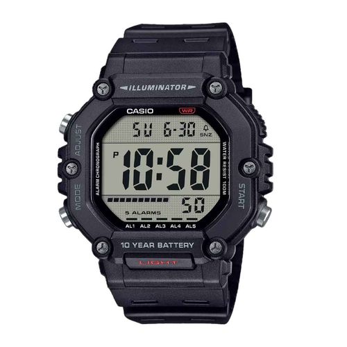 Reloj Casio para caballero negro AE-1600H-1AVCF
