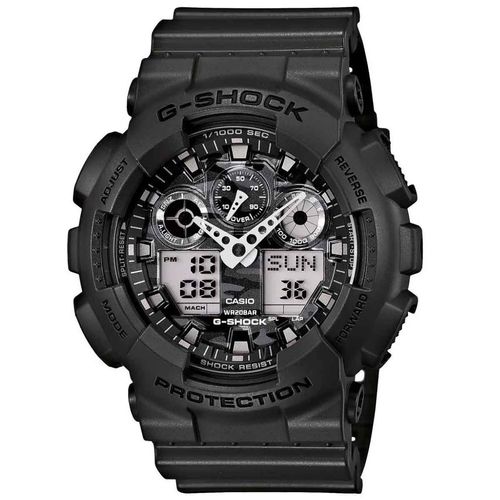 Reloj Casio para caballero negro GA-100CF-8ACR