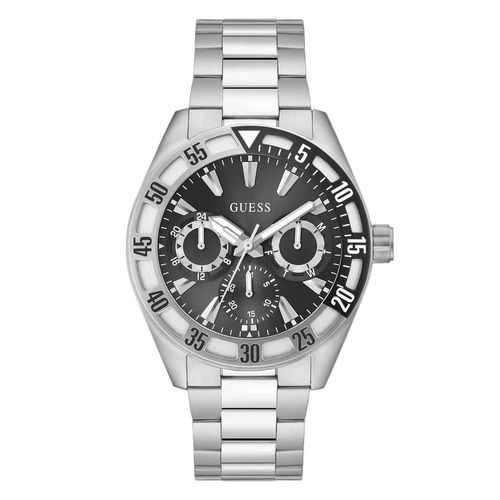Reloj Guess para caballero plateado GW0904G1