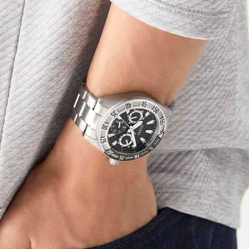 Reloj Guess para caballero plateado GW0904G1