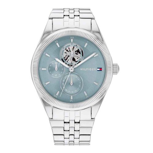 Reloj Tommy Hilfiger plateado para dama 1782714