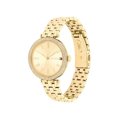 Reloj Tommy Hilfiger dorado para dama 1782718