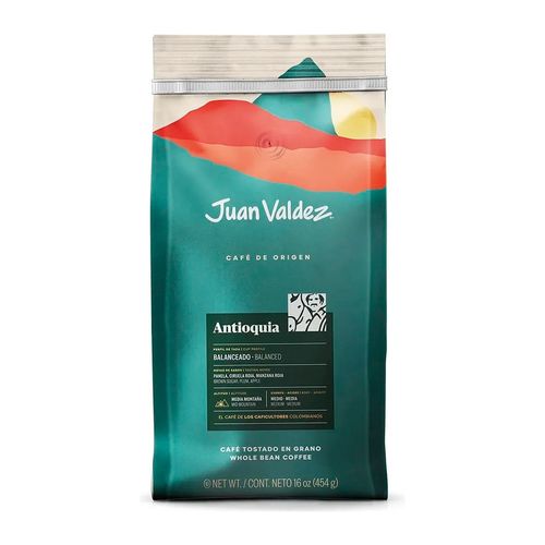 Café molido Juan Valdez 454 gr antioquia
