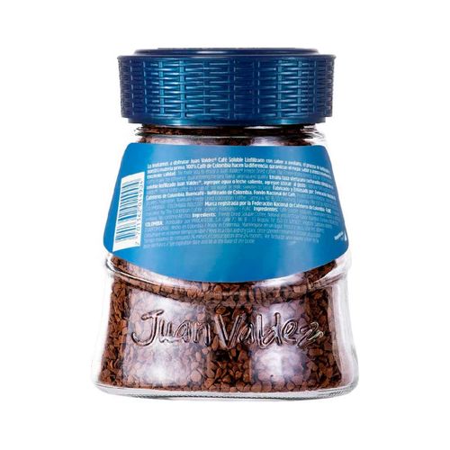 Café soluble Juan Valdez 95 gr avellana