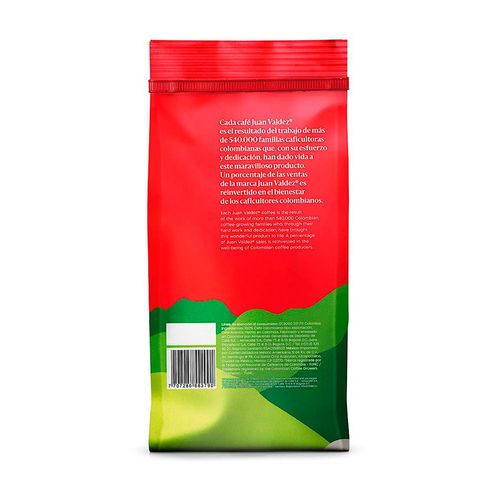 Café molido Juan Valdez 250 gr cumbre