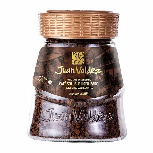 Café soluble Juan Valdez 95 gr regular