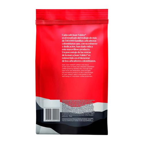 Café molido Juan Valdez 250 gr volcan