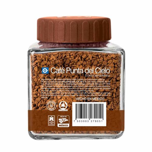 Café soluble Punta Del Cielo 110 gr chocolate
