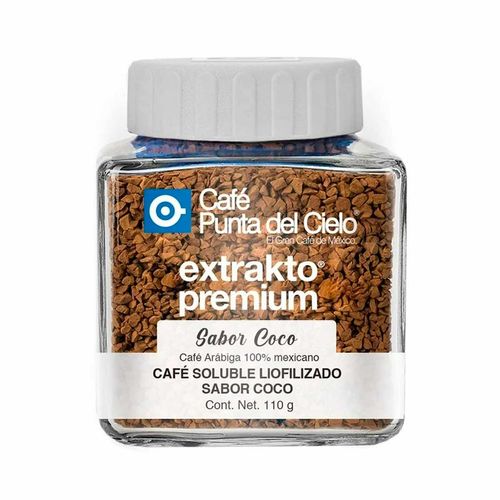 Café soluble Punta Del Cielo 110 gr coco