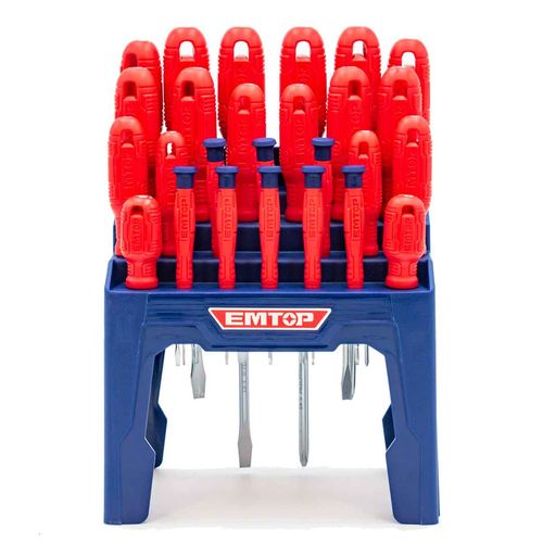 Juego de desarmadores Emtop esst2601