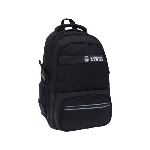 Mochila backpack Kswiss escolar negro barryneg