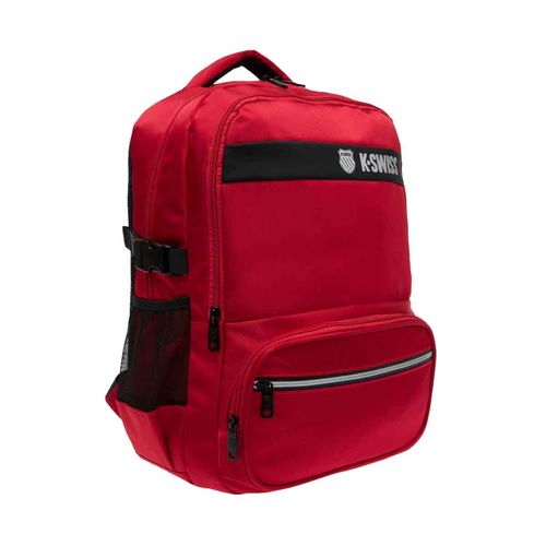 Mochila backpack Kswiss escolar rojo barryroj