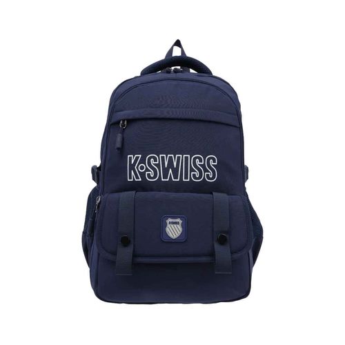 Mochila backpack Kswiss escolar azul hobarmar
