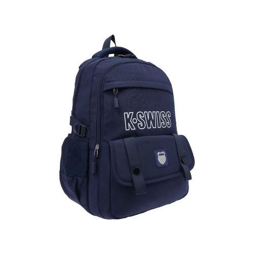 Mochila backpack Kswiss escolar azul hobarmar
