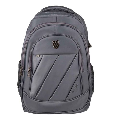 Mochila backpack Kswiss escolar gris jhonboxf