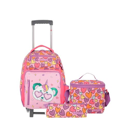 Pack de mochila Xtrem para niña rosa 155116a446