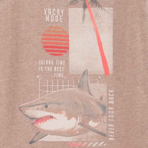 Playera Carters café para niño 3S950810