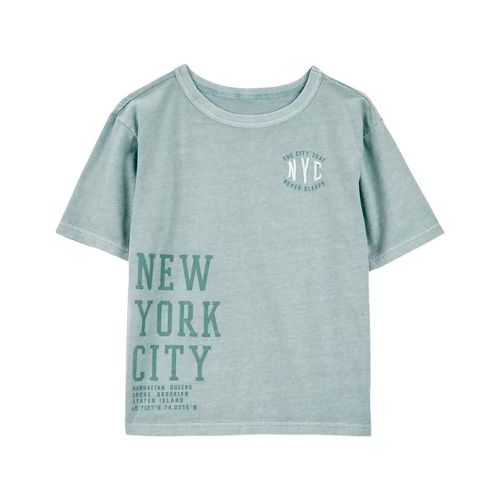 Playera Carters verde para niño 3S952410