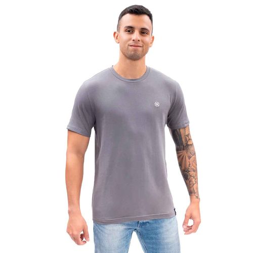 Playera Nautica Jeans gris para caballero NJC-M-BA23-01-0