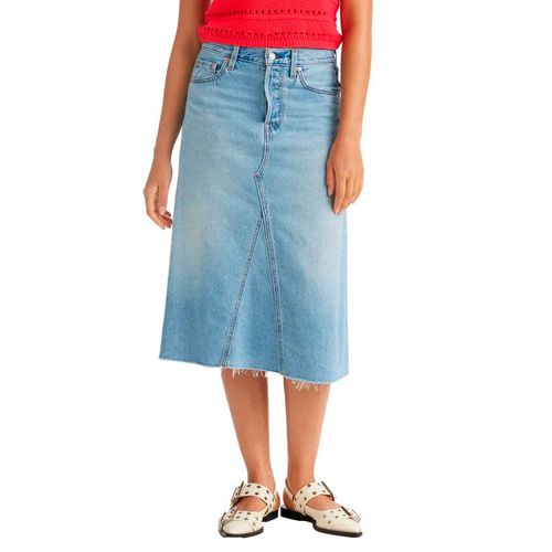 Falda de mezclilla Levis Misses azul para dama A9316-0001