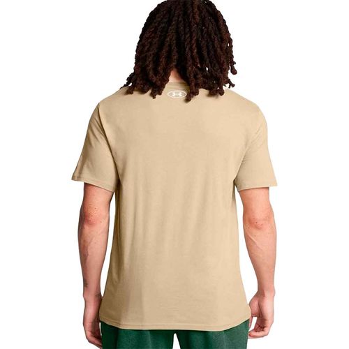 Playera deportiva Under Armour beige para caballero 1326799300