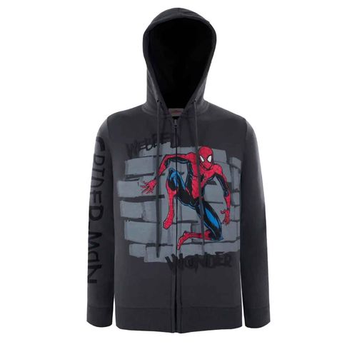 Sudadera Marvel gris para joven YKDCL11