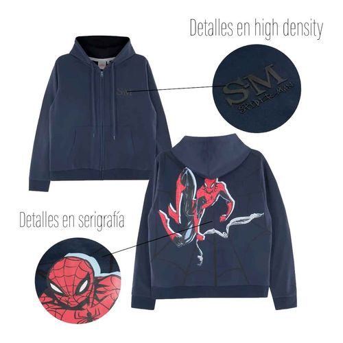 Sudadera Marvel azul para joven YKDCL12