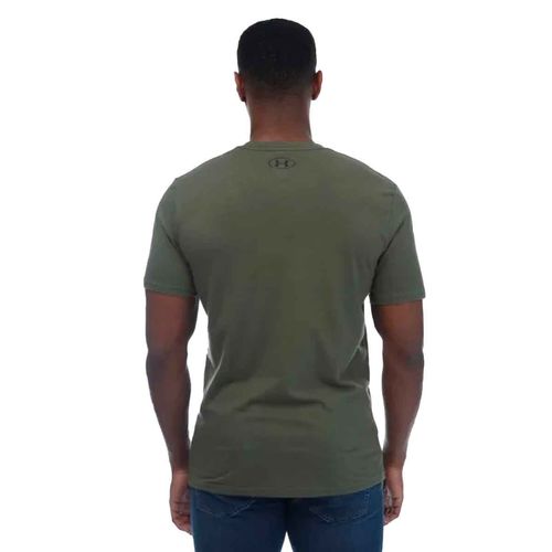 Playera deportiva Under Armour verde para caballero 1326799390