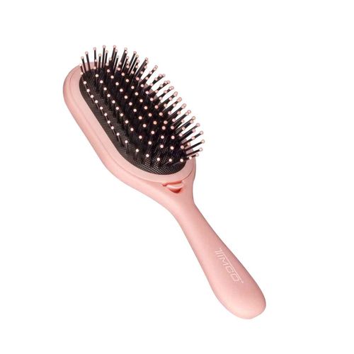 Cepillo con espejo  Timco para cabello rosa c6111