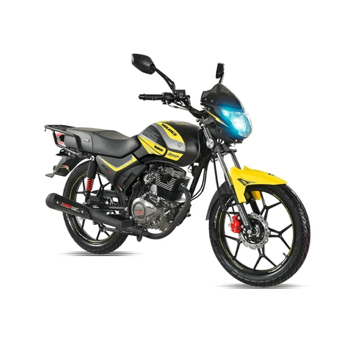 Motocicleta de trabajo Veloci amarillo syrius rs sport 200 CC 2026