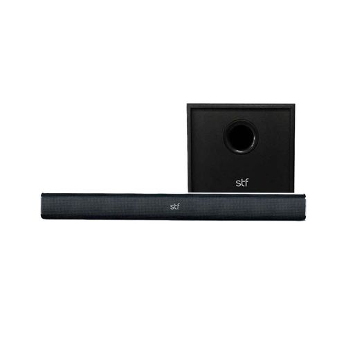 Barra de sonido Stf alud pro con subwoofer negro st-s04726