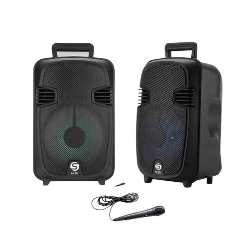 Combo de bafles Misik negro mb101