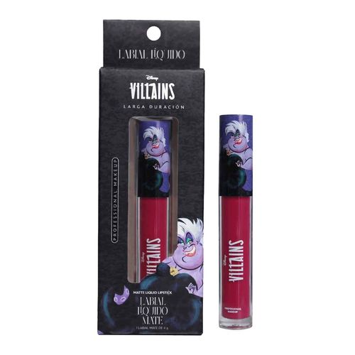 Labial de liquido Disney ursula multicolor dn.0239