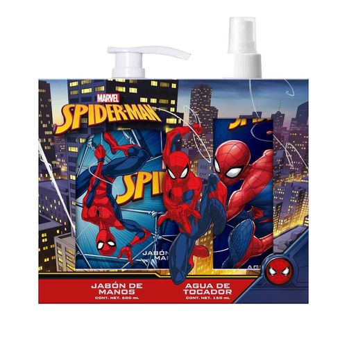 Set de jabón y body mist Disney spiderman multicolor dn.0270