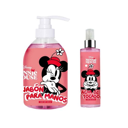 Set de jabón y body mist Disney minnie multicolor dn.0271