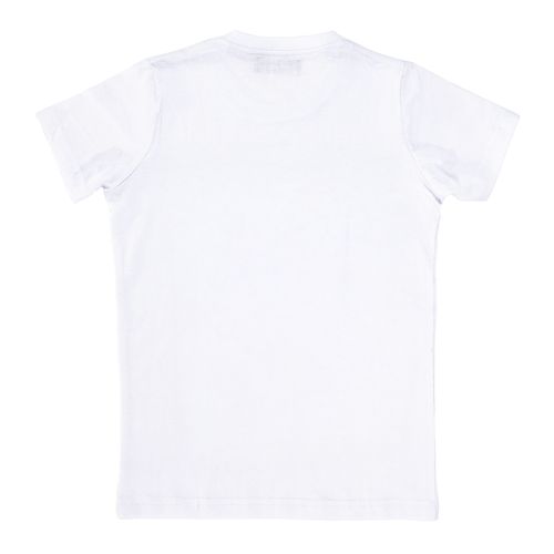 Playera Now Or Never blanco para joven 321570-002