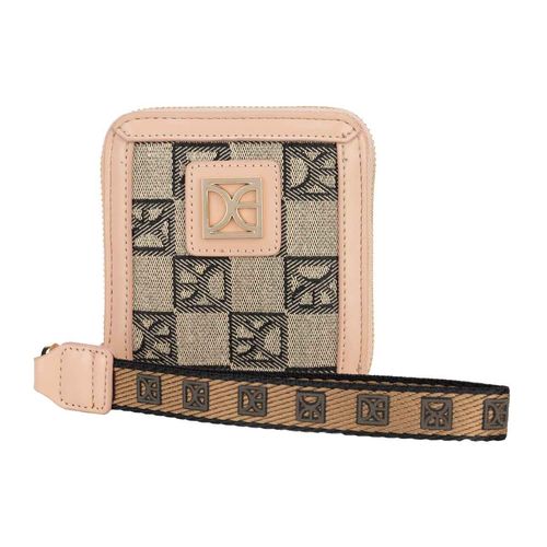 Cartera casual Cloe para dama beige 7bino24143nud
