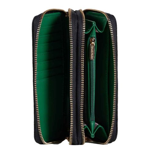 Cartera casual Crabtree para dama negro e3759