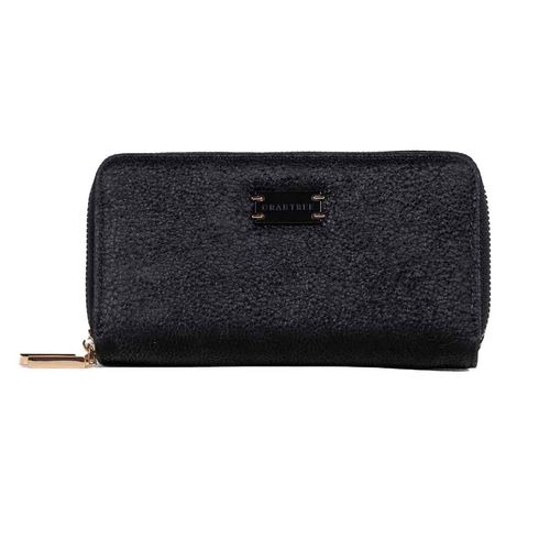 Cartera casual Crabtree para dama negro e3759