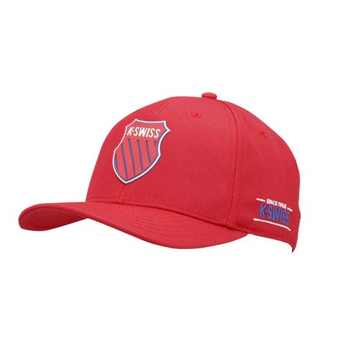 Gorra casual K-Swiss para caballero rojo memfiroj